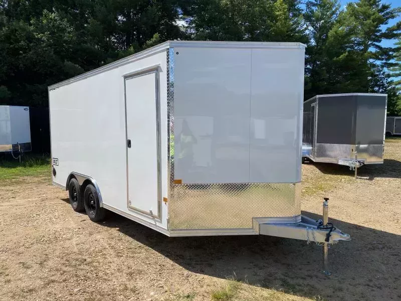 2026 Stealth Trailers 8.5x16 XLT Pro 7K Aluminum Enclosed Car Hauler w/HD Rear Ramp Door