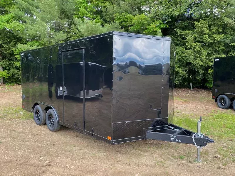 2026 ITI Cargo 8.5x16 Enclosed 7K Cargo Trailer w/Blackout PKG & Ramp Door