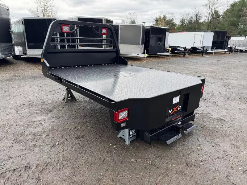 2026 NXG XFD Steel Deluxe Flatbed - 8'6" / Single Wheel / 56CA / Take Off