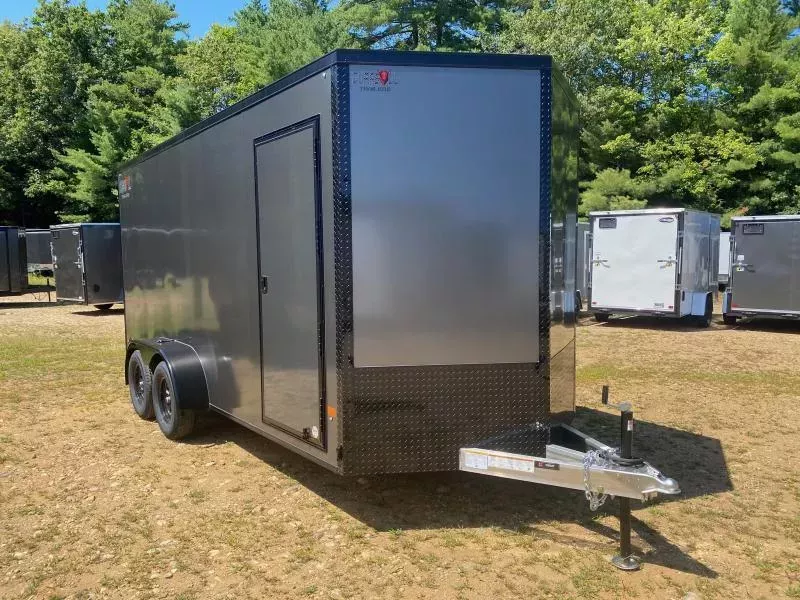 2026 Durabull Trailers 7x16 Aluminum 7K Enclosed Cargo Trailer w/Blackout PKG & Extra Height