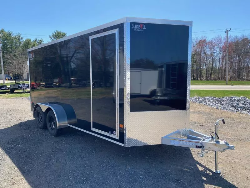 2026 Durabull Trailers 7x16 Aluminum 7K Enclosed Cargo Trailer w/Rear Double Barn Doors