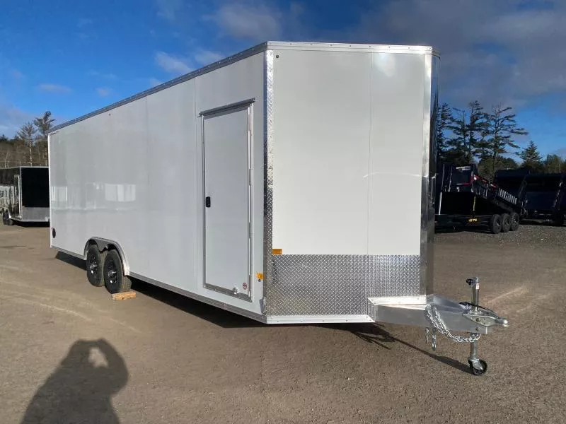 2026 Stealth Trailers 8.5x24 Aluminum 10K Enclosed Cargo Trailer w/Extra Height & Cargo Package