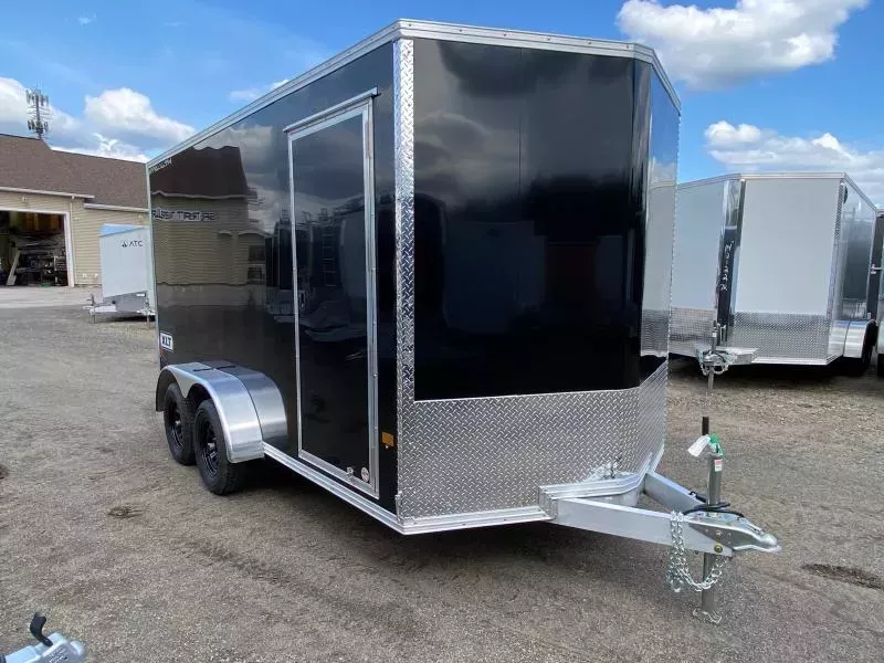2026 Stealth Trailers XLT PRO 7x14 Aluminum Enclosed 7K Cargo Trailer w/Extra Height & Ramp Door