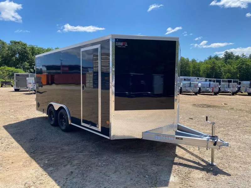 2025 Durabull Trailers 8.5x16 Aluminum Enclosed 7K Cargo Trailer w/Rear Double Barn Doors