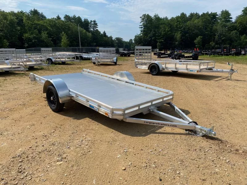 2025 CargoPro Trailers 6.5x14 Aluminum 3K Tilt Utility Trailer w/Aluminum Wheels