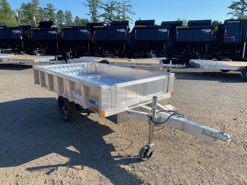 2026 CargoPro Trailers 4.5x8 Aluminum 3K Dump Trailer w/Ramp Kit