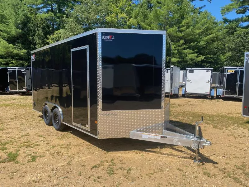 2026 Durabull Trailers 8.5x16 Aluminum Enclosed 7K Cargo Trailer w/Extra Height & Ramp Door
