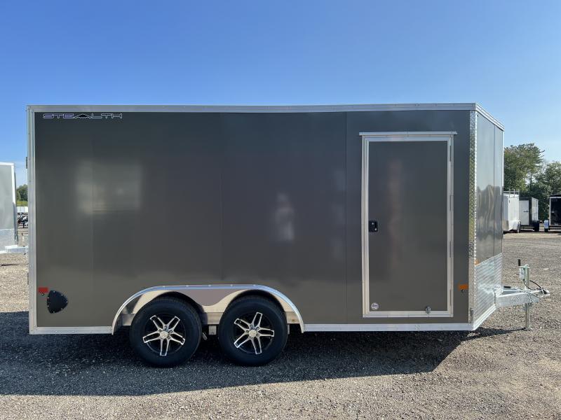 2023 Stealth Trailers 8.5x14 Aluminum Enclosed Cargo w/Premium Light Package 