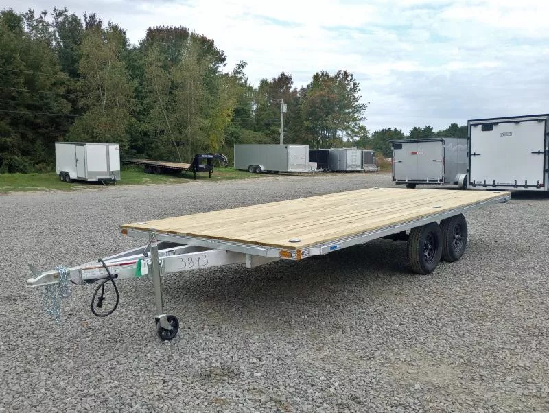 2026 Cargo Pro 101x18 Aluminum Open Light Duty Equipment/Trap Trailer w/Torsion Axles, D-Rings