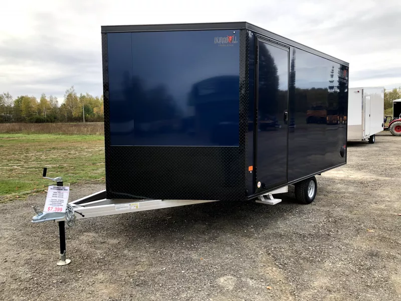 2026 Durabull 101x12 2-Place Aluminum Multisport Snowmobile Trailer w/Galvanized Package