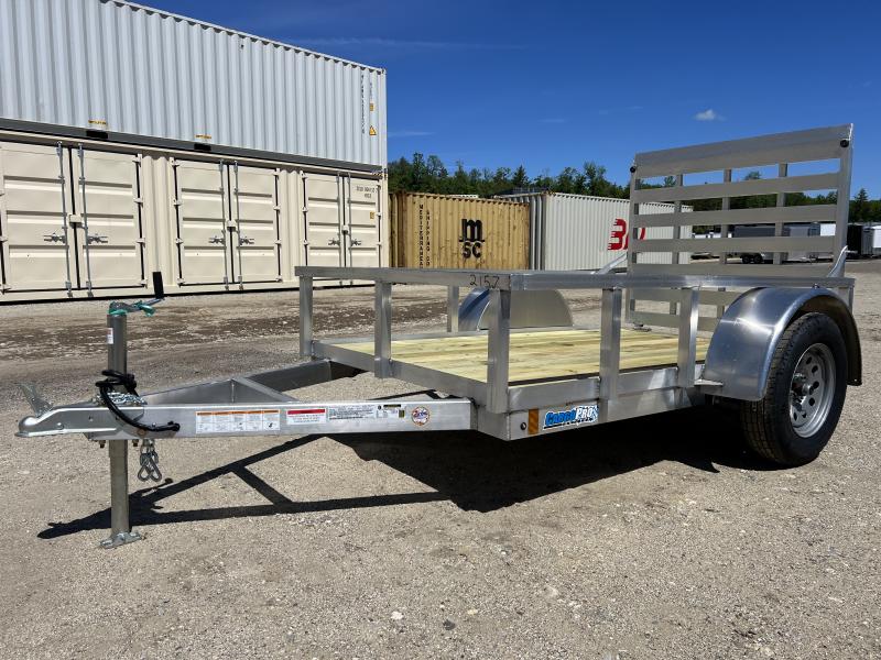 2024 Cargo Pro 5x8 Aluminum Utility Trailer w/Fold Down Rear Ramp