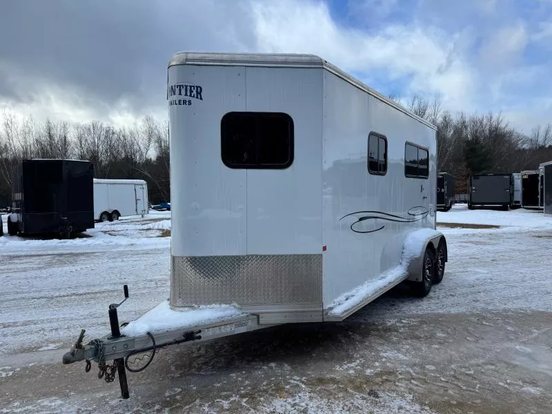 used Horse Trailers Frontier Trailers  for sale, in Loudon, NH Thumbnail 4