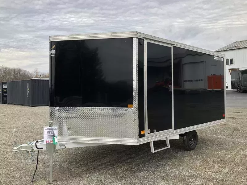 2026 Mission 101x12 Aluminum 2-Place Crossover 3.0 w/Tapered Ramp, Track Mats, Ski Guides.