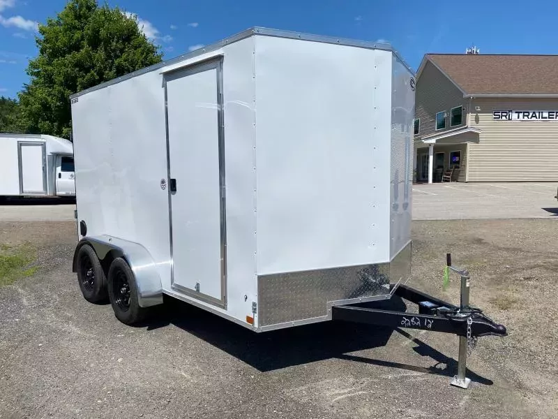 2026 ITI Cargo 7x12 Enclosed 7K Cargo Trailer w/Rear Ramp Door