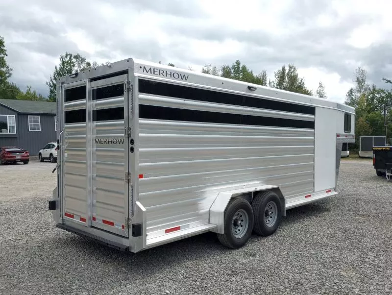 new Horse Trailers Merhow Trailers  for sale, in Manchester, ME Thumbnail 6