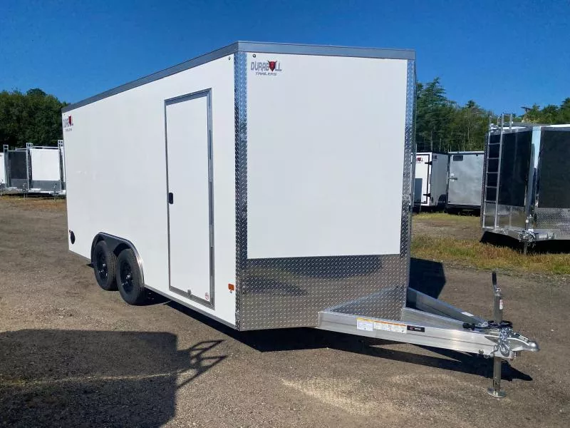 2026 Durabull Trailers 8.5x16 Aluminum Enclosed 7K Cargo Trailer w/Extra Height & Ramp Door