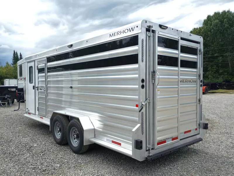 new Horse Trailers Merhow Trailers  for sale, in Manchester, ME Thumbnail 4