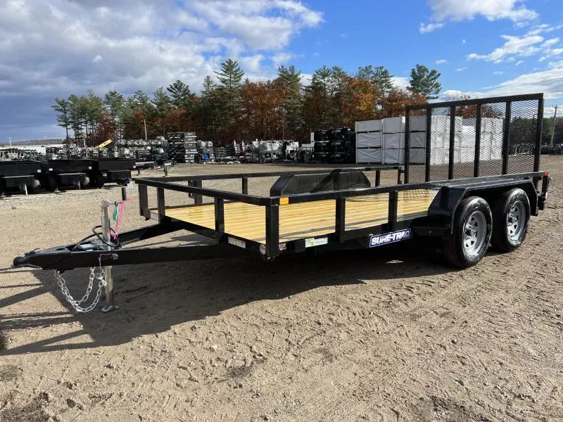 2025 Sure-Trac 7x14 7K Powder Coated Tube Top Utility Trailer