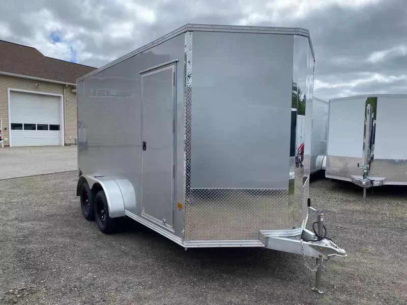 2026 Stealth 7x14 Aluminum 7K Enclosed Cargo Trailer w/Extra Height & Rear Ramp Door
