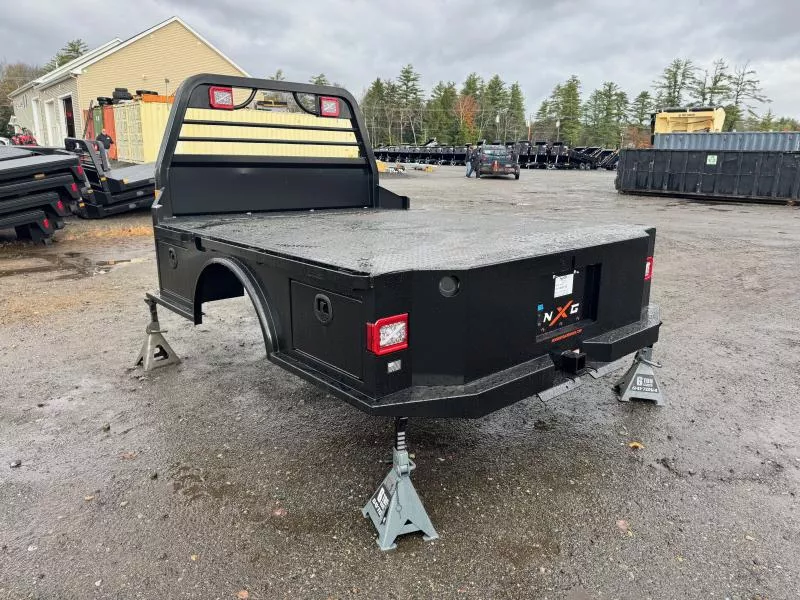 2026 NXG XFD Steel Deluxe Skirted Flatbed - 8'6" / Single Rear Wheel / 57CA / Take Off