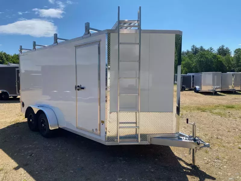2026 Stealth Trailers 7x16 Aluminum 7K Enclosed Ultimate Contractor Cargo Trailer w/Aluminum Wheels