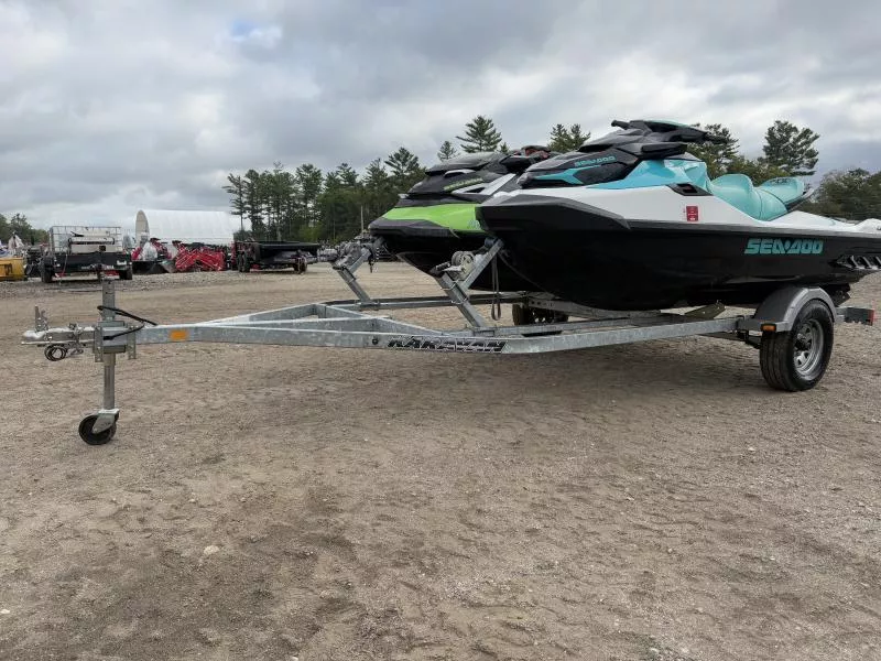 2013 Karavan Trailers 2-Place PWC Jet-Ski Galvanized Watercraft Trailer w/Adjustable Bunks 