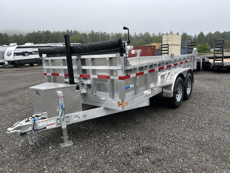 2023 CargoPro Trailers 7x14 12K Aluminum Dump Trailer w/Tarp Kit