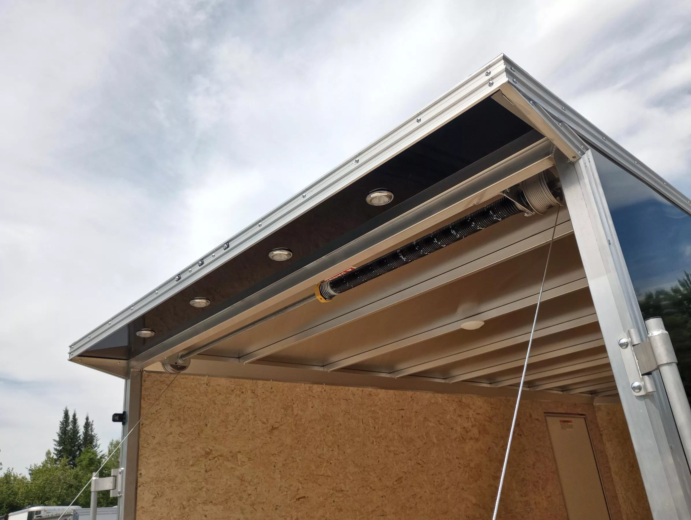 2026 E-Z Hauler 7.5x16 7K Aluminum Enclosed UTV/Cargo Trailer w