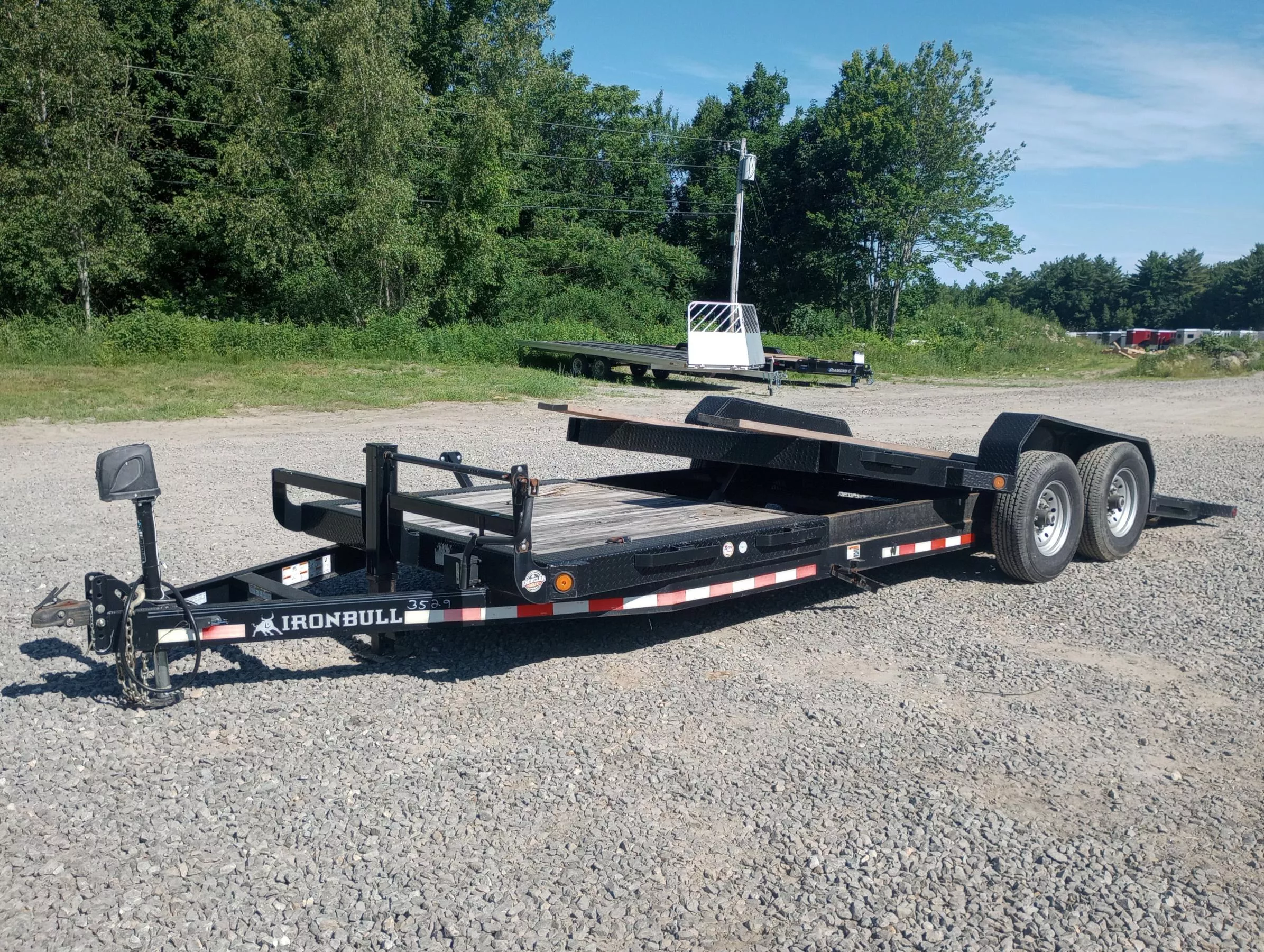 used Car Haulers / Racing Trailers Iron Bull  for sale, in Manchester, ME Thumbnail 5