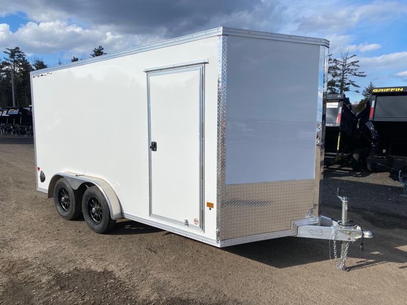 2025 Stealth 7.5x14 Aluminum 7K Enclosed Cargo Trailer w/Torsion Axles & QuadPly Deck