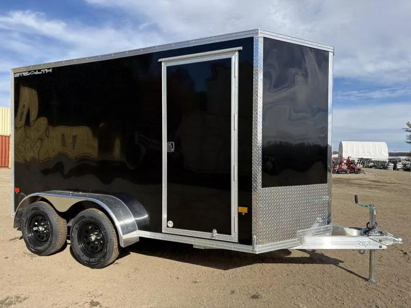 2026 Stealth Trailers 6x12 Aluminum Enclosed Cargo Trailer w/Extra Height 