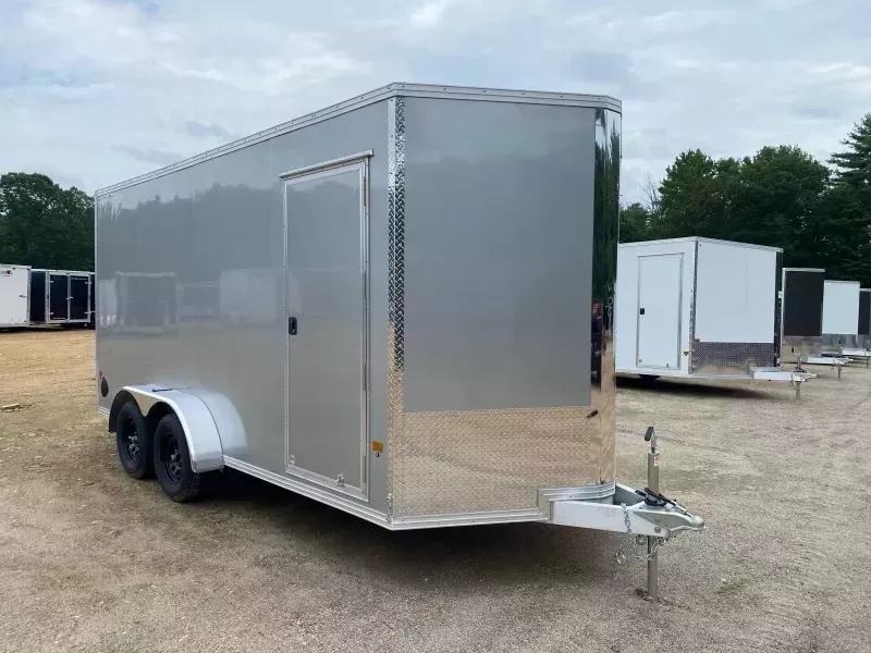 2026 Stealth 7x16 Aluminum 7K Enclosed Cargo Trailer w/Extra Height & Ramp Door