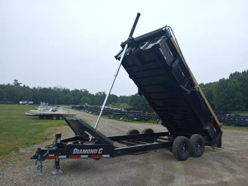 new Dump Trailers Diamond C Trailers  for sale, in Manchester, ME Thumbnail 8
