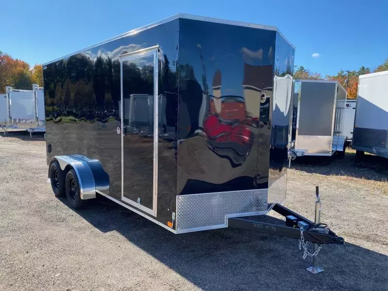 2026 ITI Cargo 7x16 Enclosed 7K Cargo Trailer w/Extra Height & Rear Ramp Door