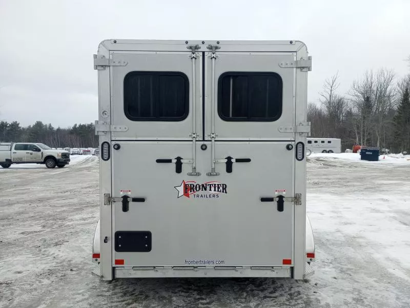 new Horse Trailers Frontier Trailers  for sale, in Manchester, ME Thumbnail 7