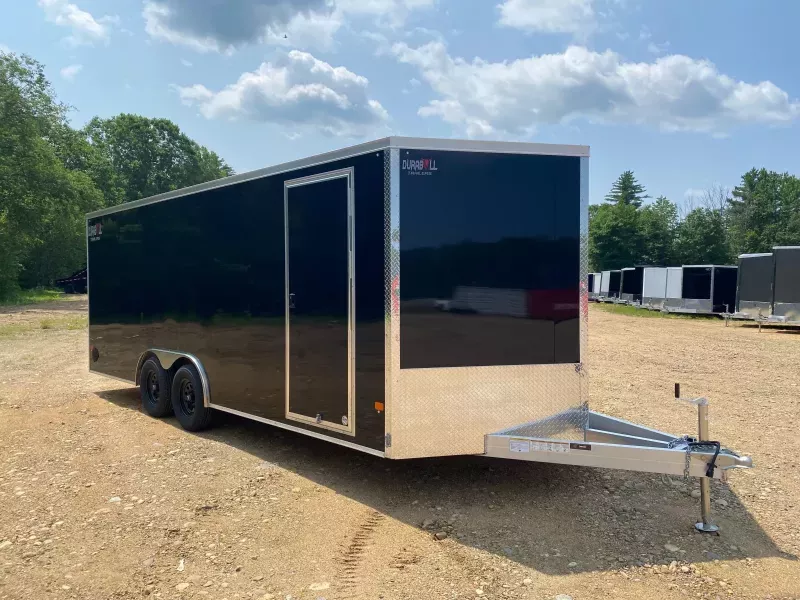 2026 Durabull Trailers 8.5x20 Aluminum Enclosed 7K Cargo Trailer w/Extended Tongue & Ramp Door