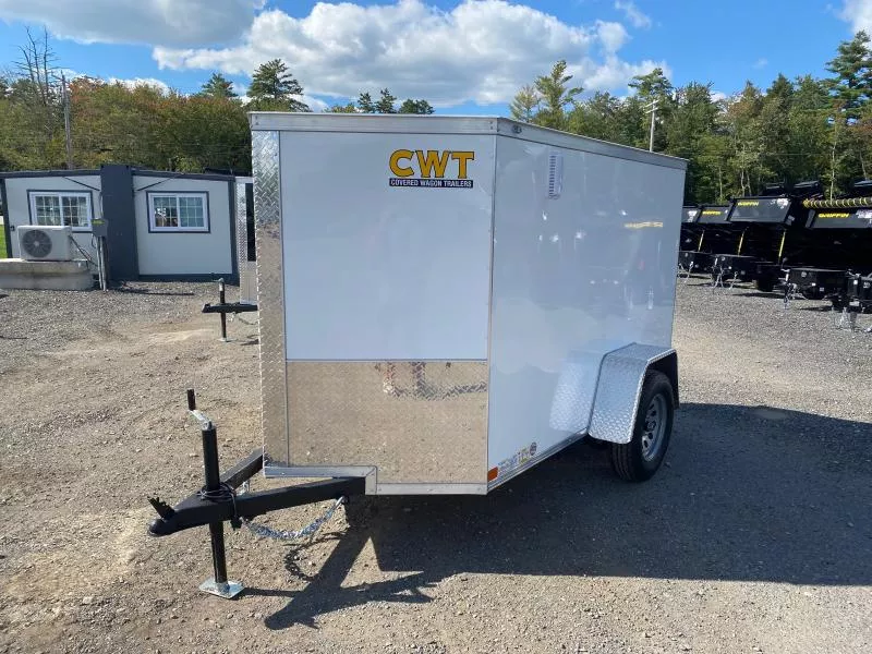 2026 Covered Wagon Trailers 5x8 Enclosed 3K Cargo Trailer w/Rear Swing Door