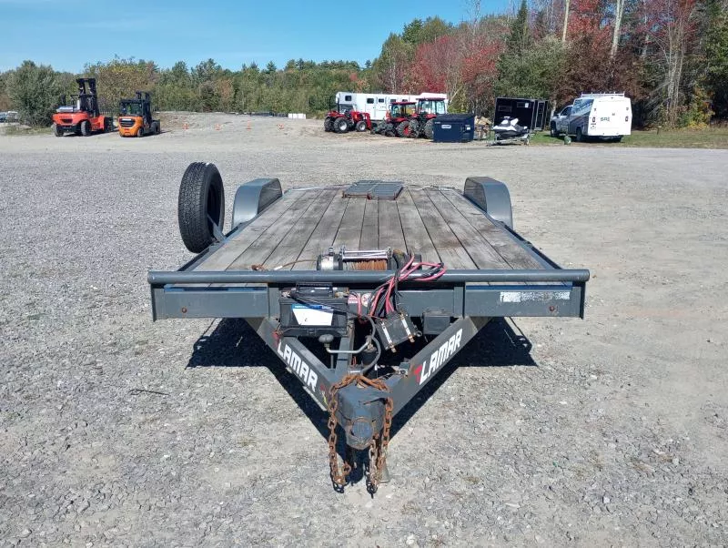 used Car Haulers / Racing Trailers Lamar Trailers  for sale, in Manchester, ME Thumbnail 3