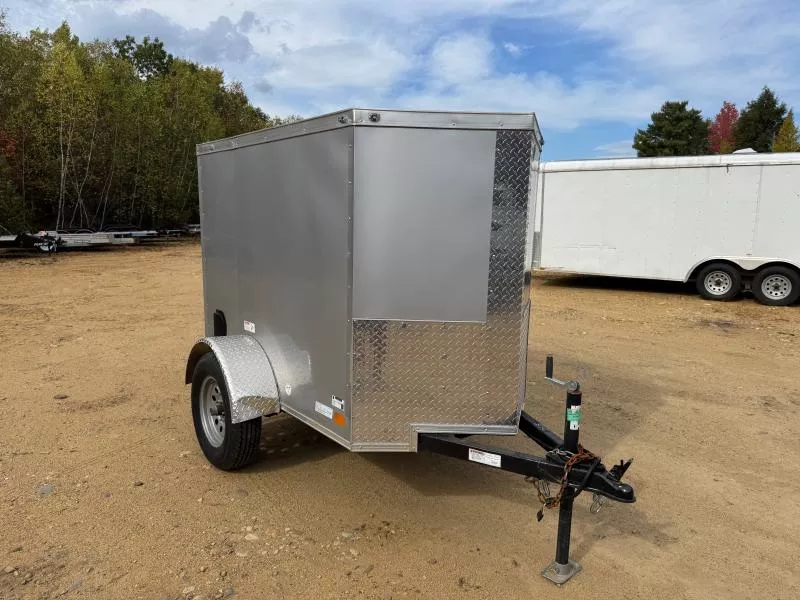 2023 NationCraft Trailers 4x6 Enclosed 3K Cargo Trailer w/Rear Ramp Door