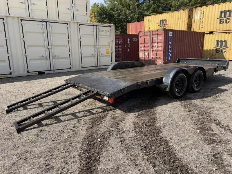used Car Haulers / Racing Trailers Rice Trailers  for sale, in Turner, ME Thumbnail 2