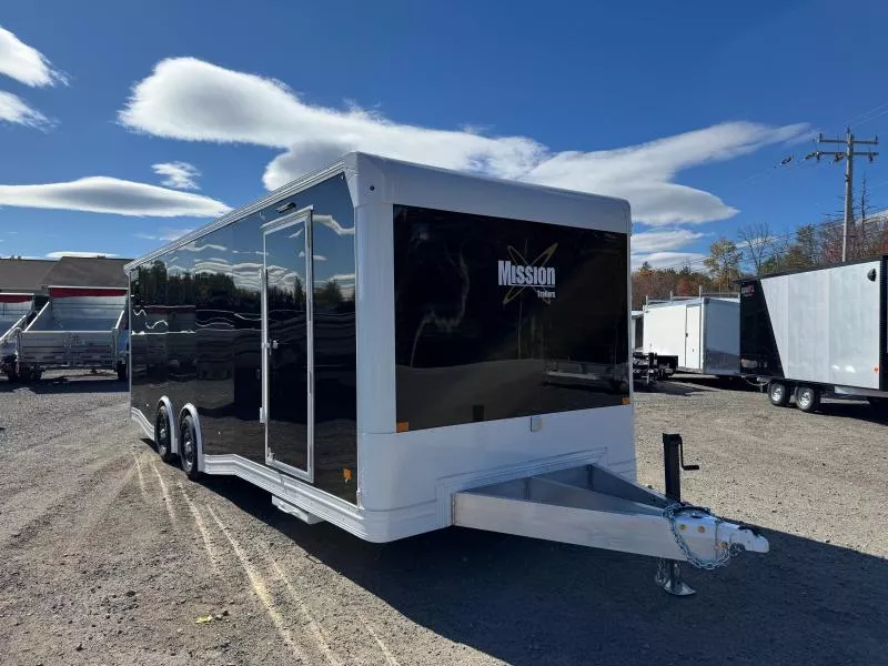 2026 Mission 20th Anniversary Edition 8.5x24 Aluminum 10K Enclosed Car Hauler LOADED w/Options