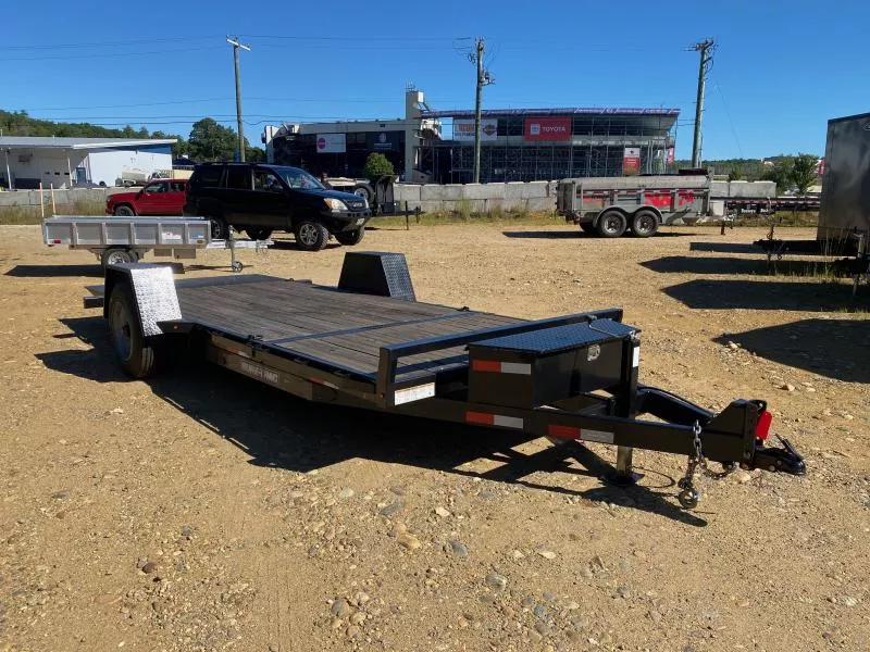2023 Sure-Trac 6.5x12+4 Powder Coated 10K LowPro Partial Tilt Equipment Trailer