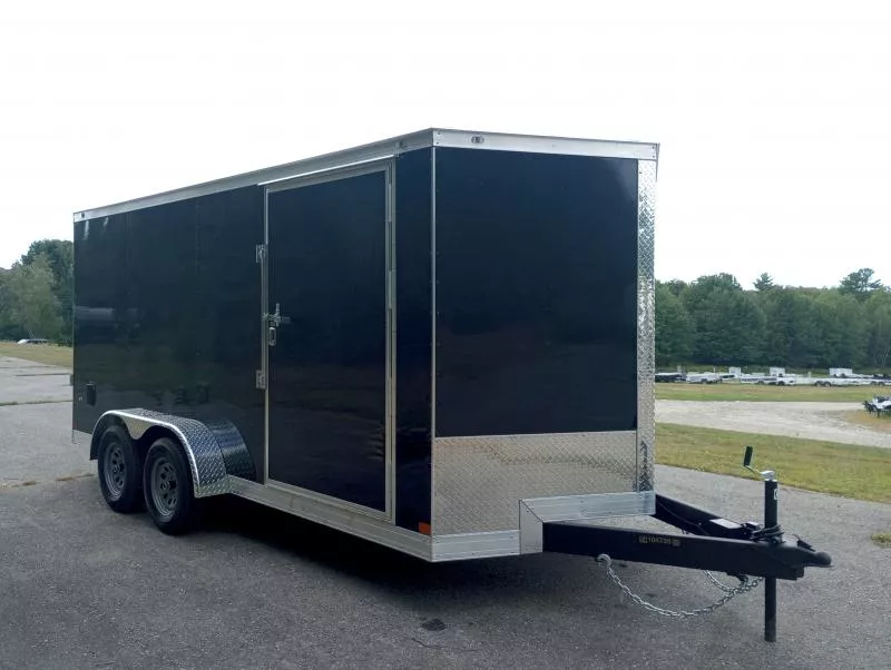 2026 Covered Wagon Trailers 7x16 7K Enclosed Cargo w/Spring Assist Rear Ramp