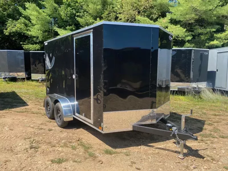 2026 ITI Cargo 7x12 Enclosed 7K Cargo Trailer w/Rear Ramp Door