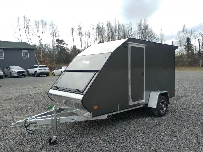 2026 Mission 60x12 Aluminum Single Place Crossover w/Rear Canopy, Caliber Package Mats & Guides, Rust-Free Package