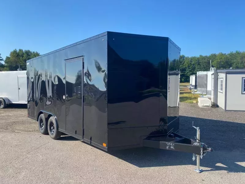 2026 ITI Cargo 8.5x18 Enclosed 10K Cargo Trailer w/7' Interior & Rear Ramp Door