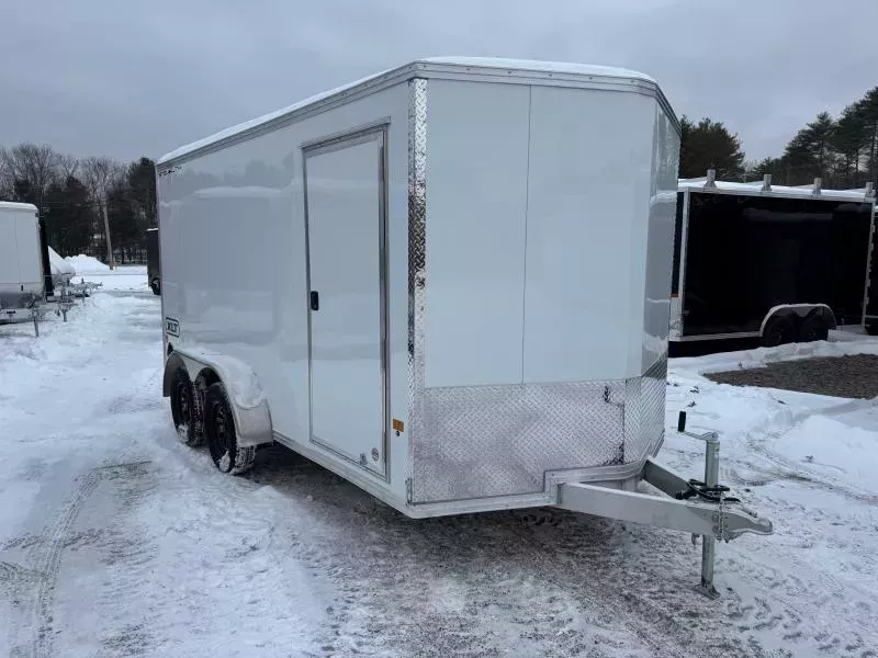 2026 Stealth Trailers XLT PRO 7x14 Aluminum Enclosed 7K Cargo Trailer w/Spare Mount & Ramp Door
