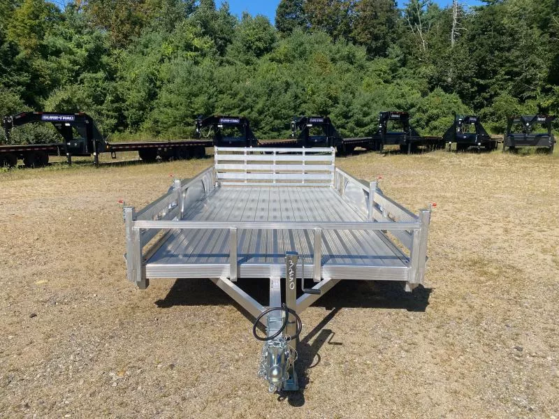 2026 Sport Haven 7x14 Aluminum 7K Deluxe ATV/Utility Trailer w/Bi-Fold Side Load Ramp