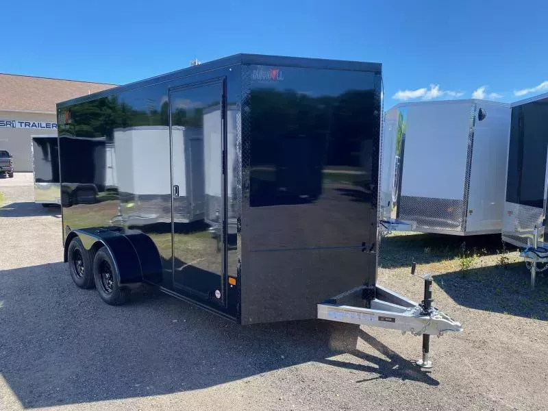 2026 Durabull Trailers 7x14 Aluminum 7K Enclosed Cargo Trailer w/Blackout Pkg. & Ramp Door
