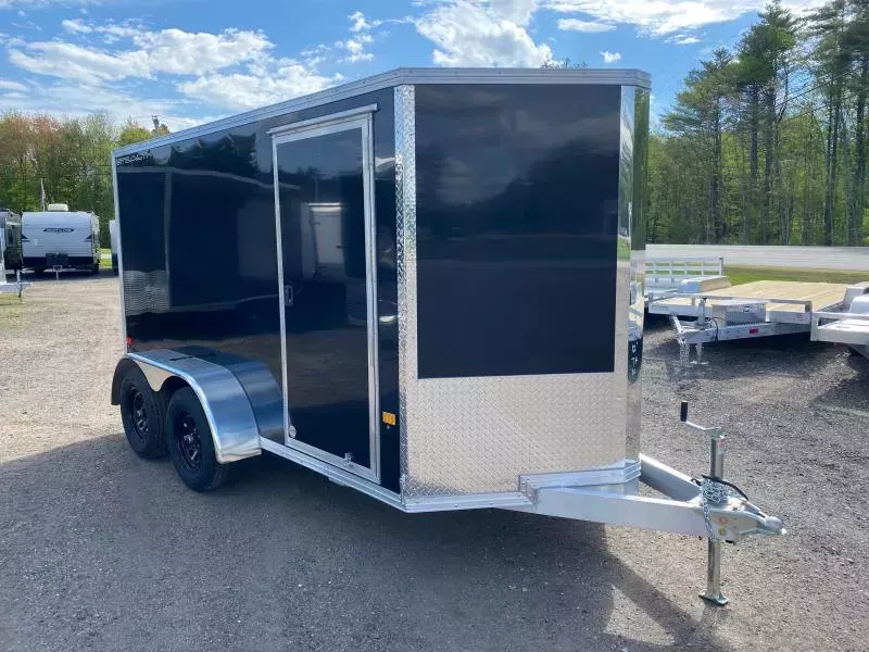 2026 Stealth Trailers 6x12 Aluminum 7K Enclosed Cargo Trailer w/Rear Ramp Door